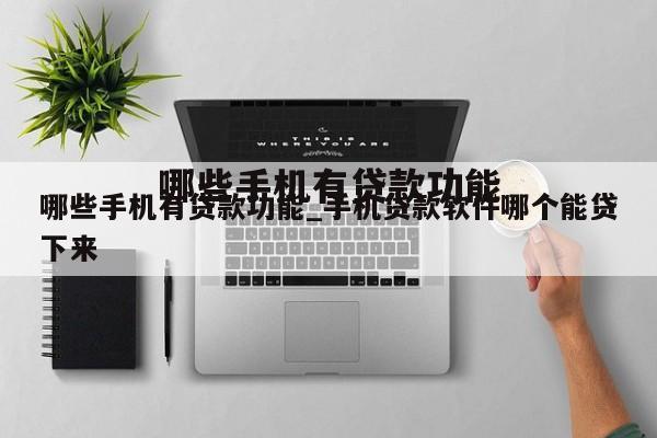 哪些手机有贷款功能_手机贷款软件哪个能贷下来
